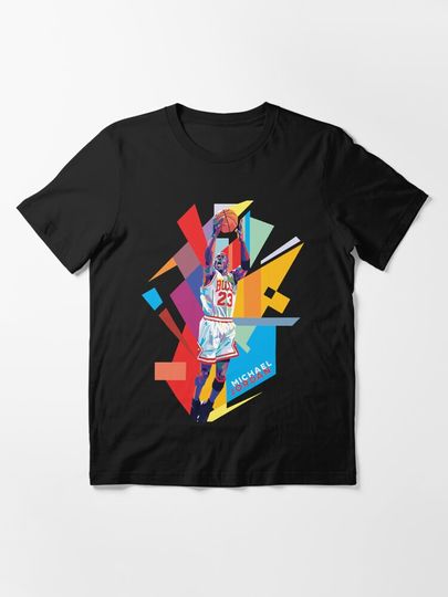 Discover Michael Jordan White Jersey  | Essential T-Shirt 