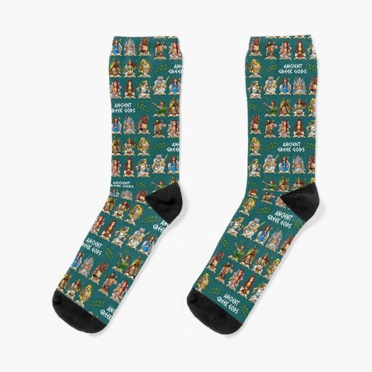 Discover Greek Gods Socks
