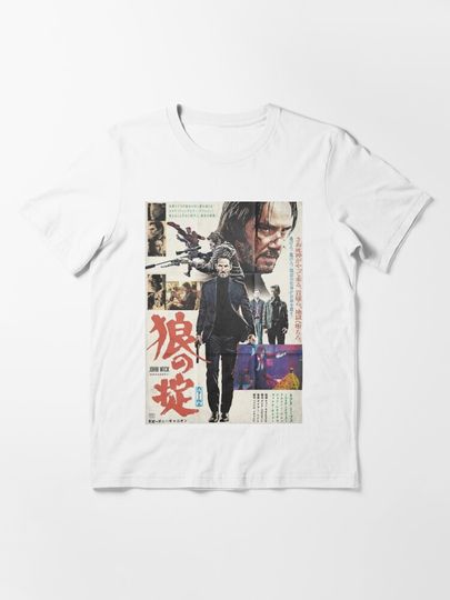 Discover John Wick Japanese Movie Poster | Essential T-Shirt 