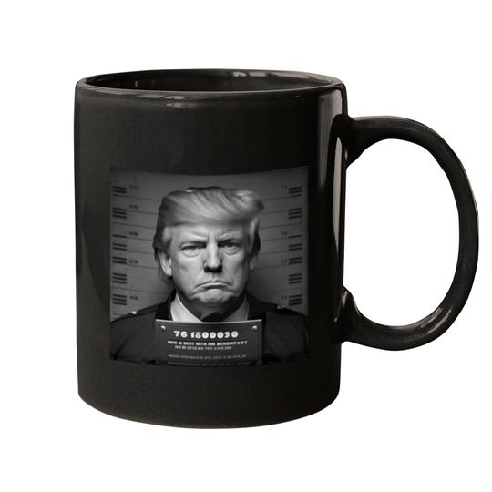 Discover Donald Trump Mugshot Mugs