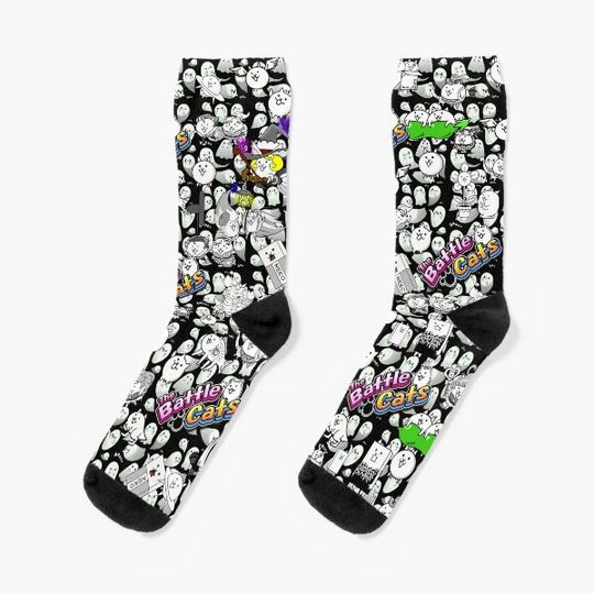 Discover Battle Cats Socks