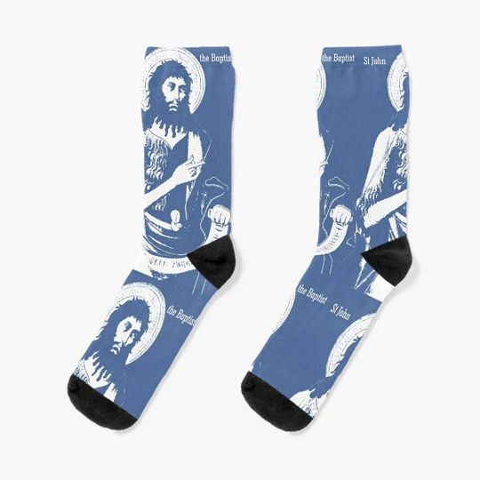 Discover St John the Baptist Socks