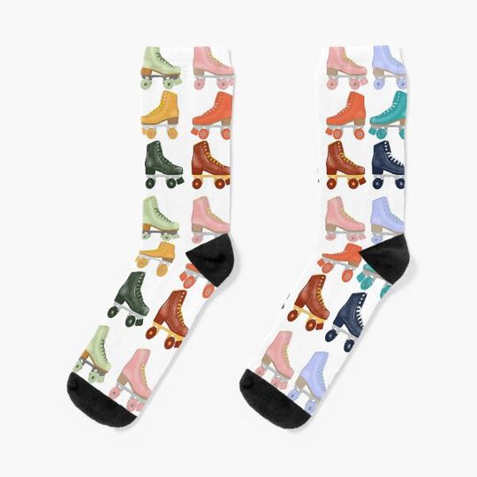 Discover Colorful Roller Skates Socks
