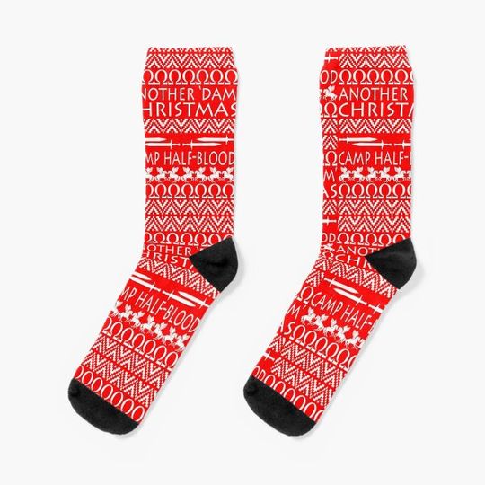 Discover Christmas Percy Jackson Socks