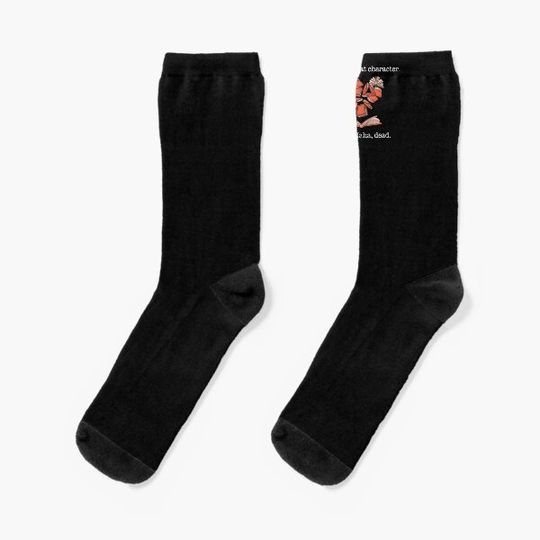 Discover I like that Character, haha dead vintage Socks