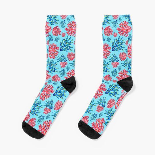 Discover Coral Socks, Coral Socks