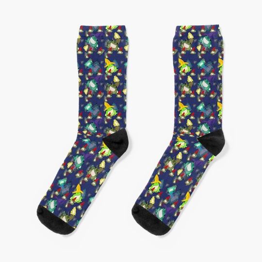 Discover Frog Chaos Magic Socks