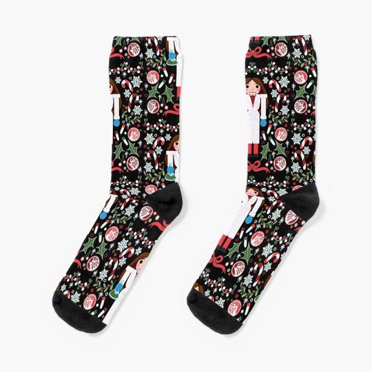 Discover Female Nutcracker #2 Traditional Socks