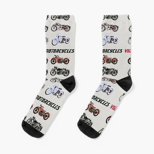 Discover CLASSIC VINTAGE MOTORCYCLES Socks