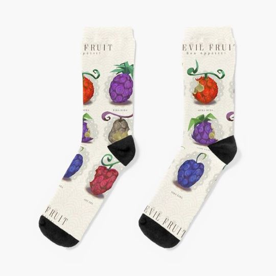Discover The fruits of the devil: Good appetite: D Socks