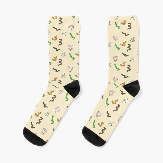 Discover Snake Pattern Socks