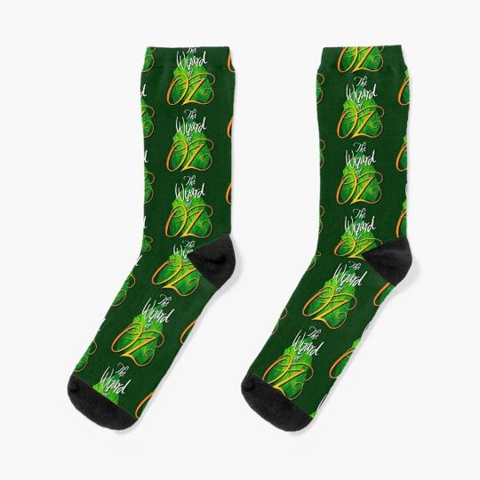 Discover The Wizard of Oz Logo Socks