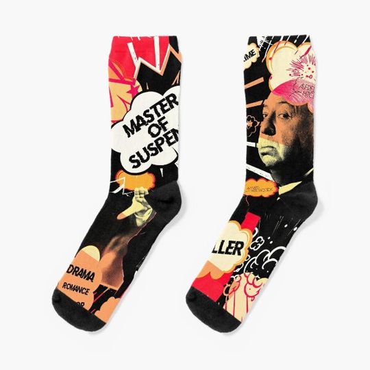 Discover Alfred Hitchcock cartoon Socks