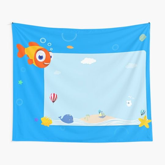 Discover Palfish ESL Online English Teacher Classroom Background Tapestry