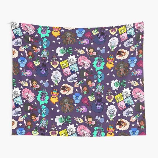 Discover Crystal Gems Tapestry