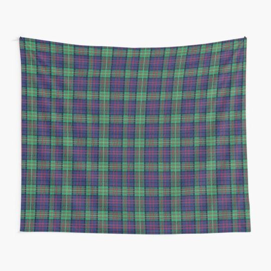 Discover Carnegie Mellon University Tartan Plaid Tapestry