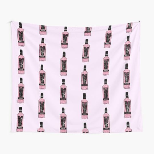 Discover Pink Whitney Glitter Tapestry