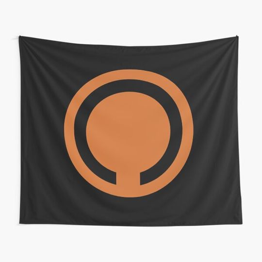 Discover Orange Piccolo Namekian Pride Symbol New Form Dragon Ball Super Hero Tapestry
