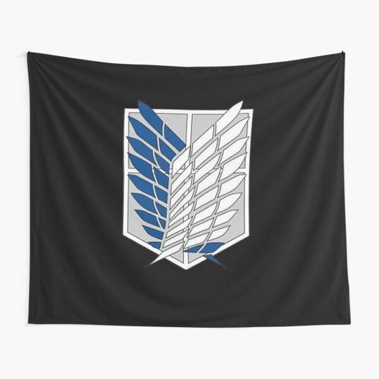 Discover scout regiment shield Tapestry