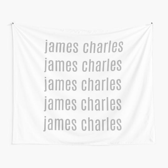 Discover James Charles Youtube Vlogger Tapestry