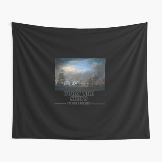 Discover For King And Country Burn The Ships Lyrics Zipped Hoodie Tapestry
