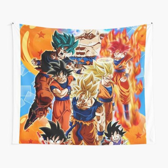 Discover Dragon ball Z Tapestry