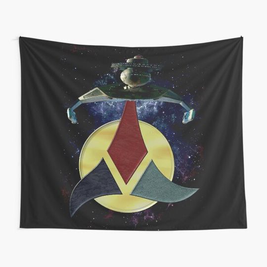 Discover KLINGON HEART OF VIRTUE Tapestry