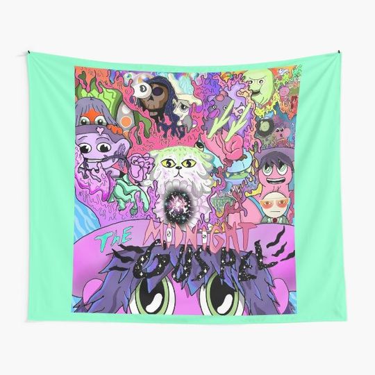 Discover The Midnight Gospel Tribute Tapestry