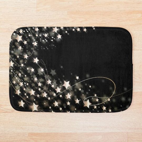 Discover festival of stars in the night sky Bath Mat