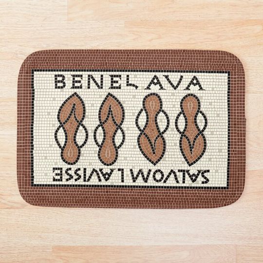 Discover Bene Lava (Wash well) Bath Mat Bath Mat