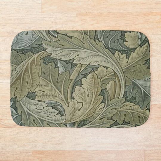 Discover William Morris Acanthus Bath Mat
