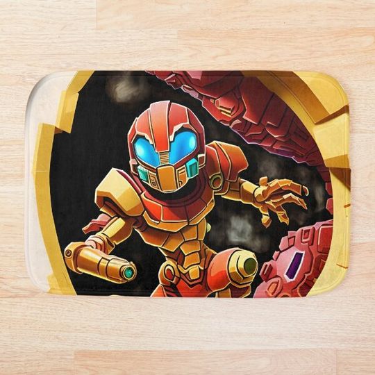 Discover Wonderous PaperCraft Space Explorer Bath Mat