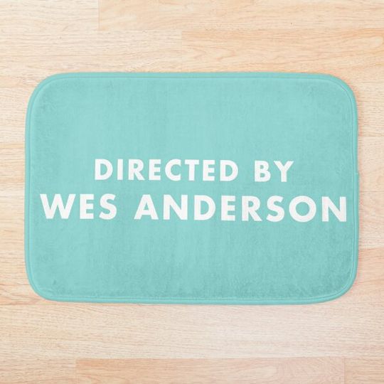 Discover Directed by Wes Anderson - Teal Bath Mat