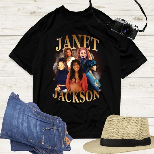 Discover Janet Jackson Together Again Tour 2023 T-Shirt - Graphic Design Tee