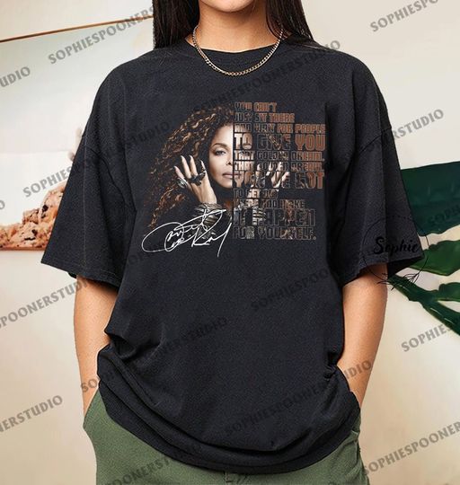 Discover Vintage Janet Jackson Shirt, Janet Jackson T-Shirt, Together Again Tour 2023 T Shirt