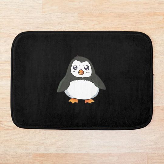 Discover Penguin Bath Mat