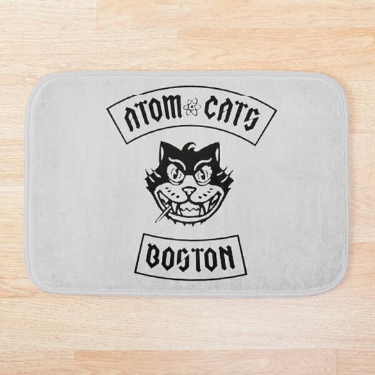 Discover [Falllout 4] Atom Cats Badge 4 Bath Mat