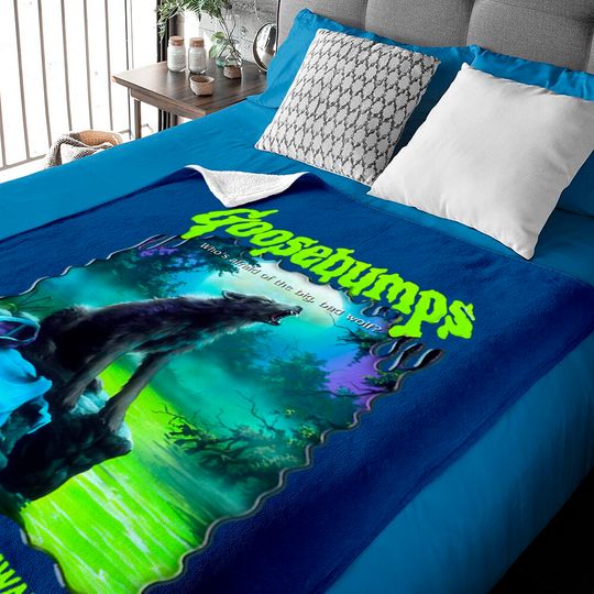 Discover R.L. Stine Goosebumps Nightmare Halloween Werewolf Fever Swamp  Baby Blankets