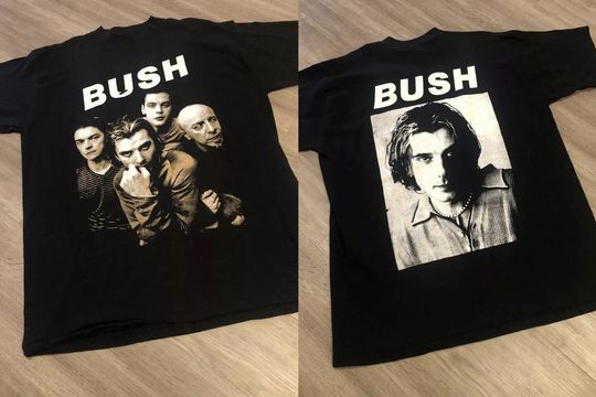 Discover 1990 Bush Concert T-Shirt