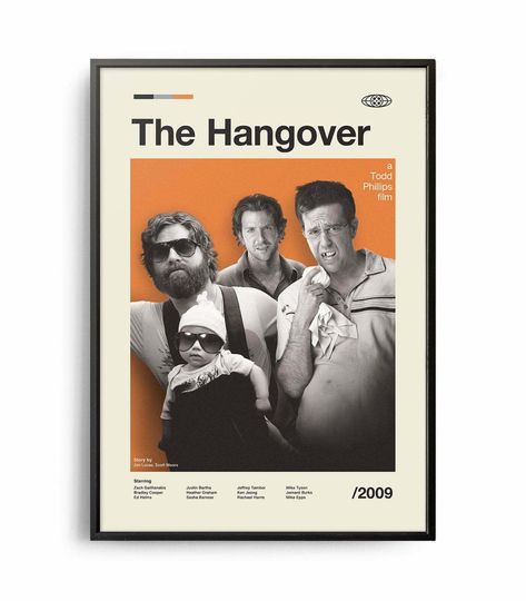 Discover Mid Century Modern The Hangover Posters