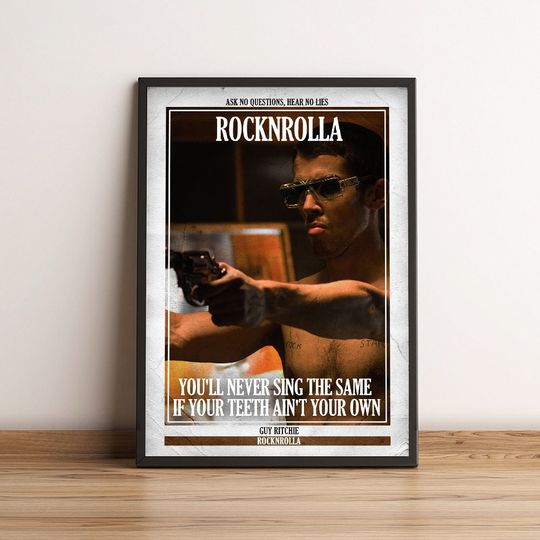 Discover RocknRolla Cult Film Poster