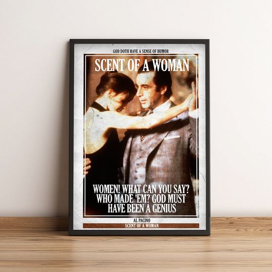Discover Scent of a Woman Cult Film Poster