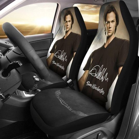 Discover Supernatural Movie Car Seat Covers Set | Sam And Dean Winchester Car Accessories