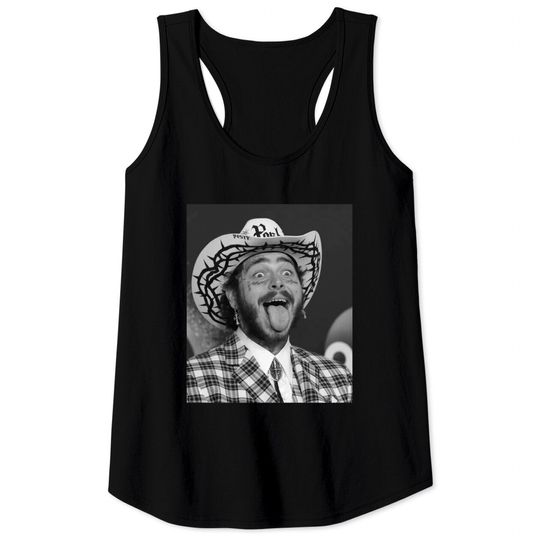 Discover Vintage Post Malone Howdy Tank Tops, Post Malone Tank Tops
