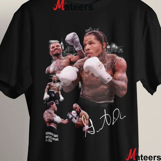 Discover Gervonta "Tank" Davis Bootleg Boxing Graphic Tee Shirt,Gervonta