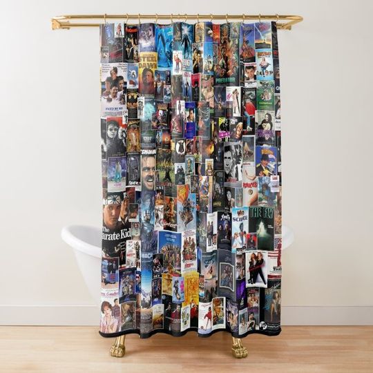 Discover The 200 Best Movies from the 1980s Shower Curtain