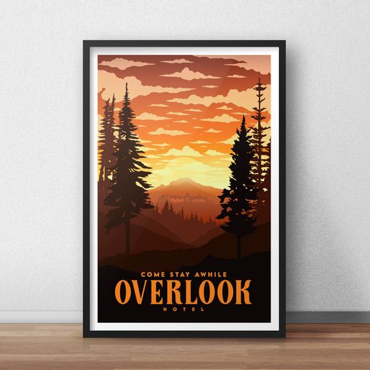 Discover Overlook Hotel Travel Poster