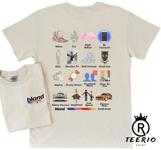 Discover Blond Album Vintage Shirt, Frank Ocean Tee