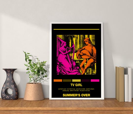 Discover Tv Girl "Summer's Over" Album Poster