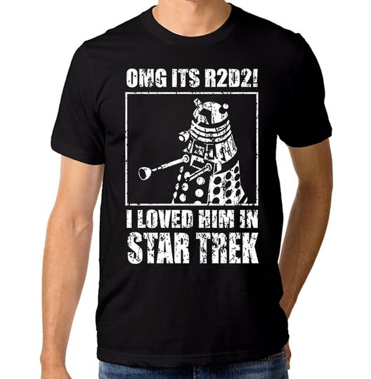 Discover OMG It's R2-D2 Funny Dalek T-Shirt, Geek Combo